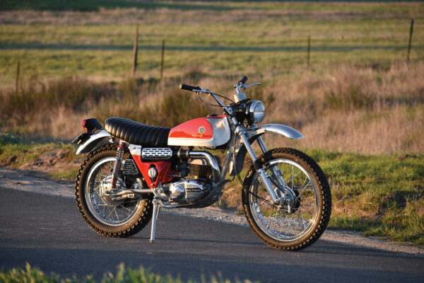 Classic Bultaco Matador Motorcycle